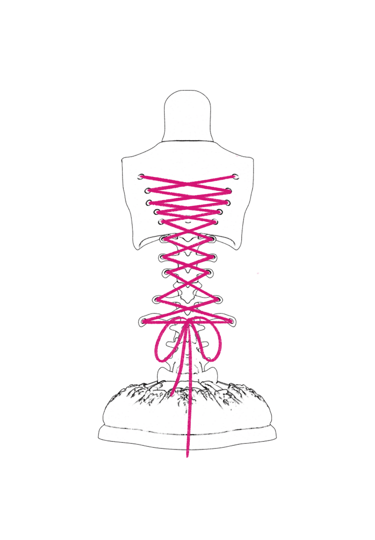 ʚɞ ⁺ "Piercing Me" Spine Chest Stand