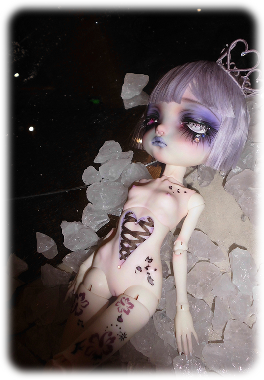 ʚɞ ⁺ OOAK-Violet Nocturne