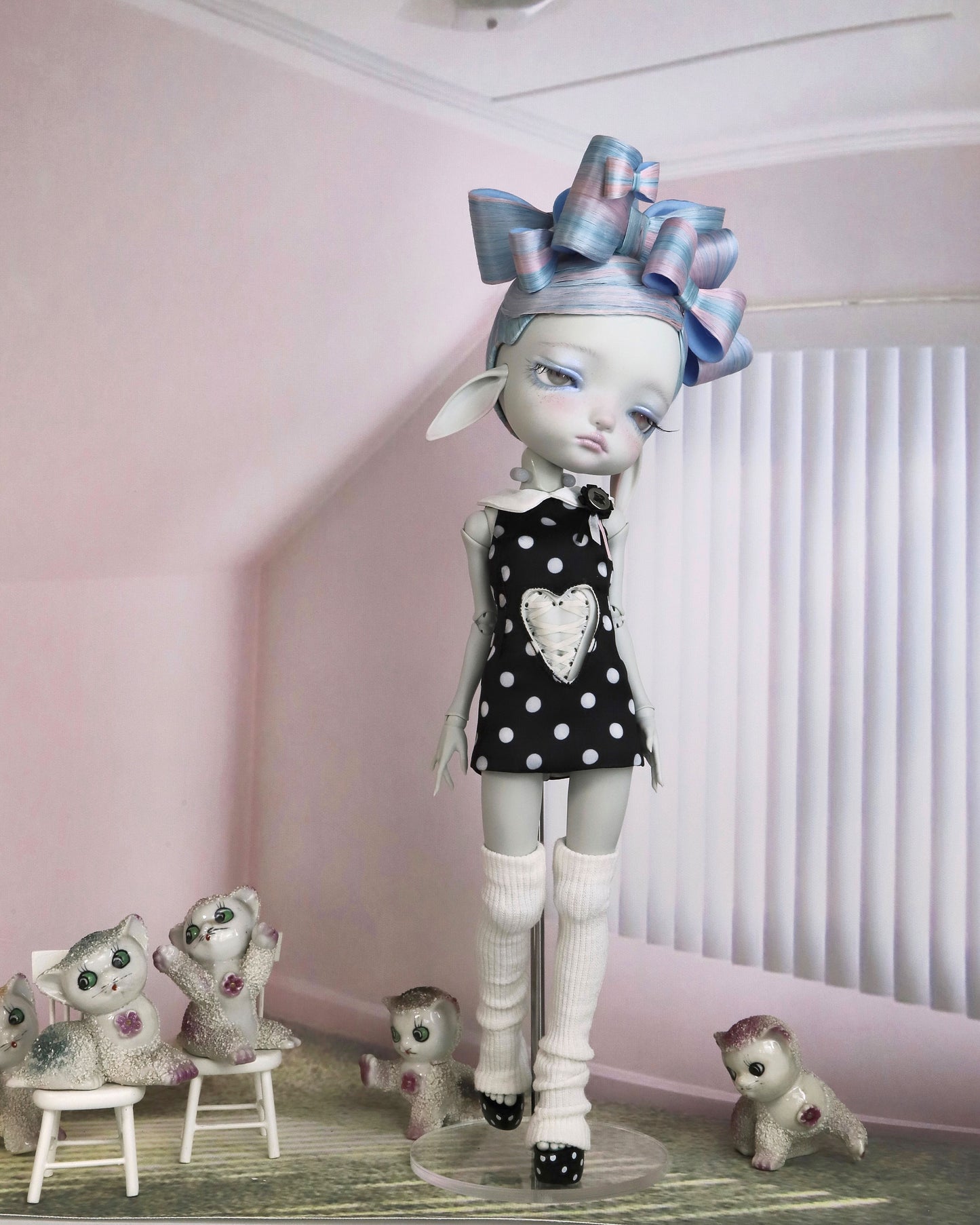 ʚɞ ⁺ Polka Dots Pole Dance Heels