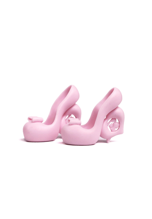 ʚɞ ⁺ 'Coquette Kicks' Heart Shaped Doll Shoes