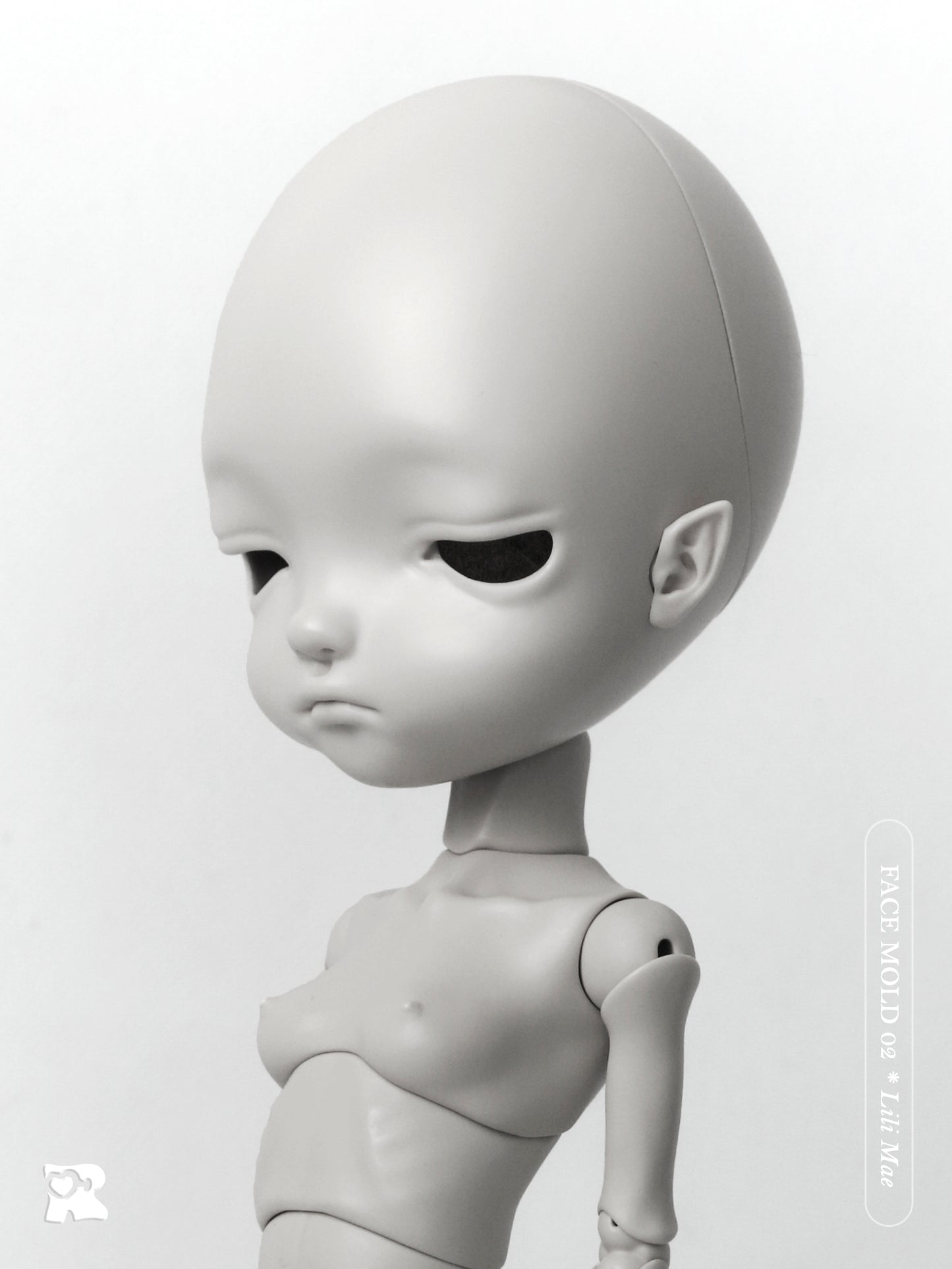 ʚɞ ⁺ Roe2me ドリー ブランク ドール モールド 03