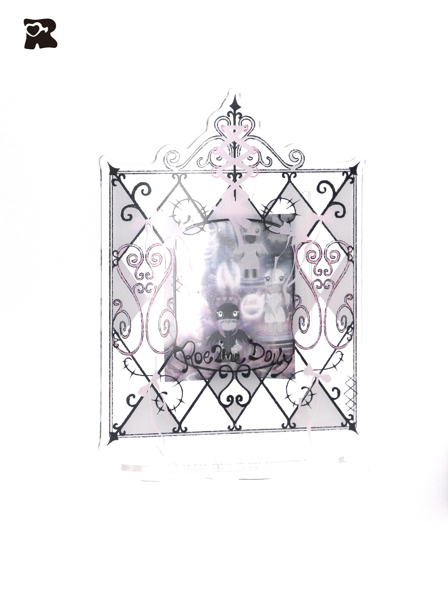 ♡₊˚Roe2me Dolly Acrylic Photo Display Stand