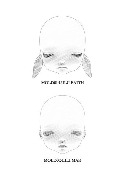 ʚɞ ⁺ Roe2me Dolly Mold Head