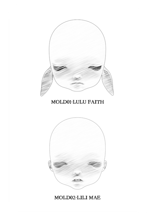 ʚɞ ⁺ Roe2me Dolly Mold Head