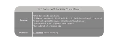 ʚɞ ⁺ Fullsets-Hello Kitty Chest Stand