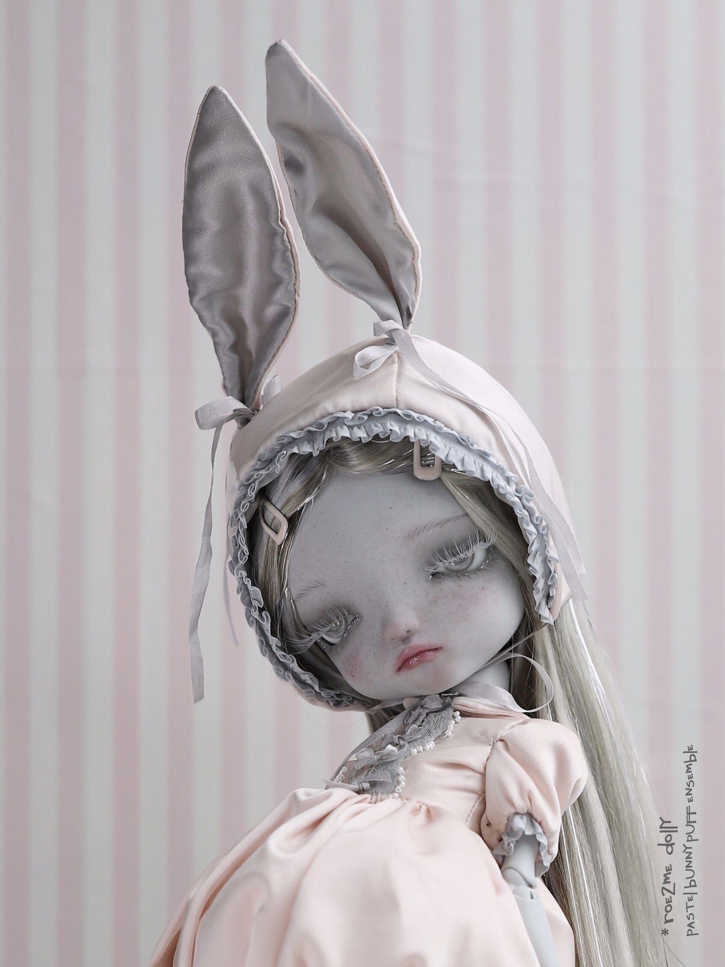 ʚɞ ⁺ “Pastel Bunny” Puff Dress set