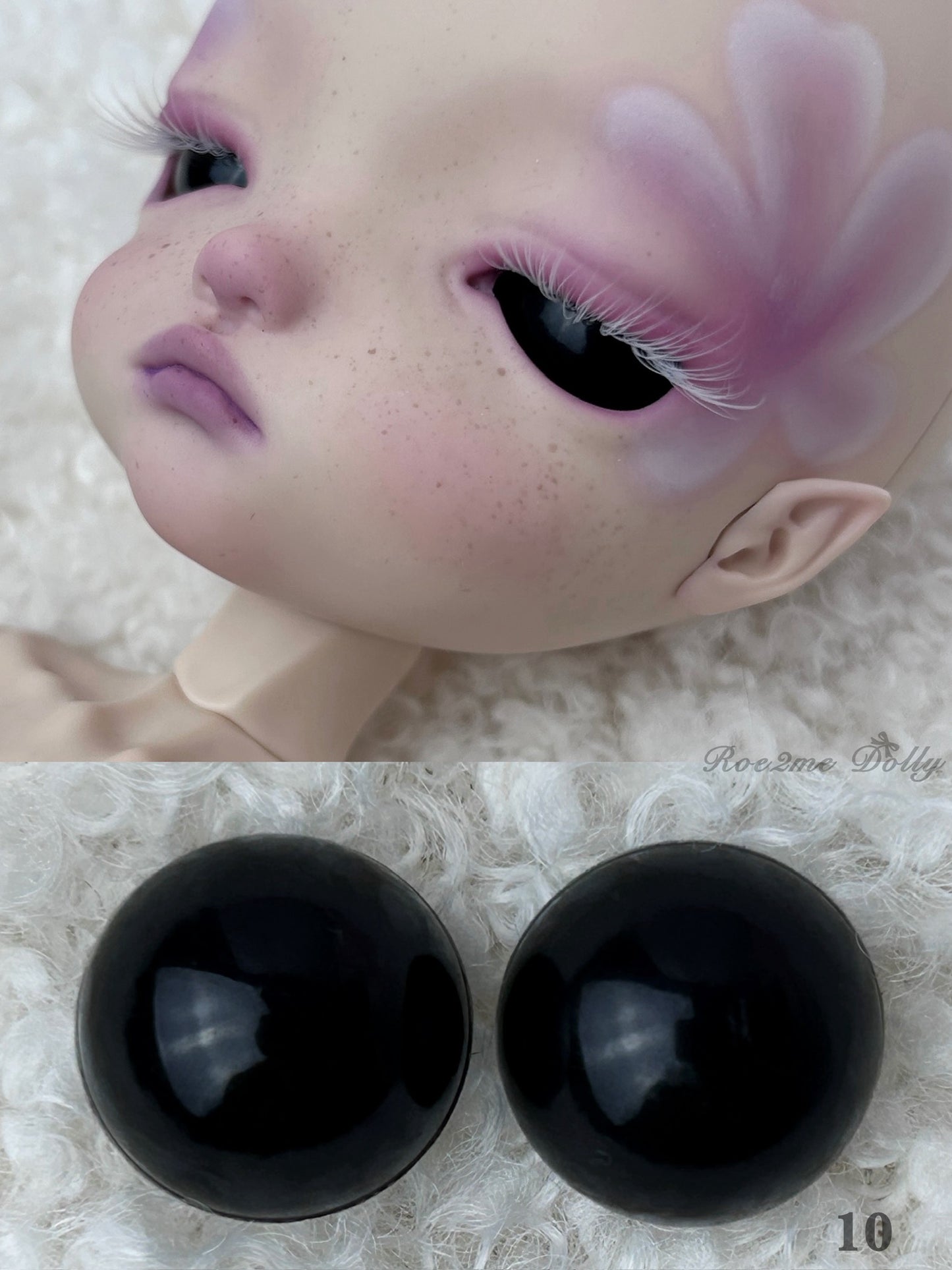 ♡₊˚BJD 18mm Plaster Replaceable Eyes by Roe2me Dolly - Roe2me Dolly