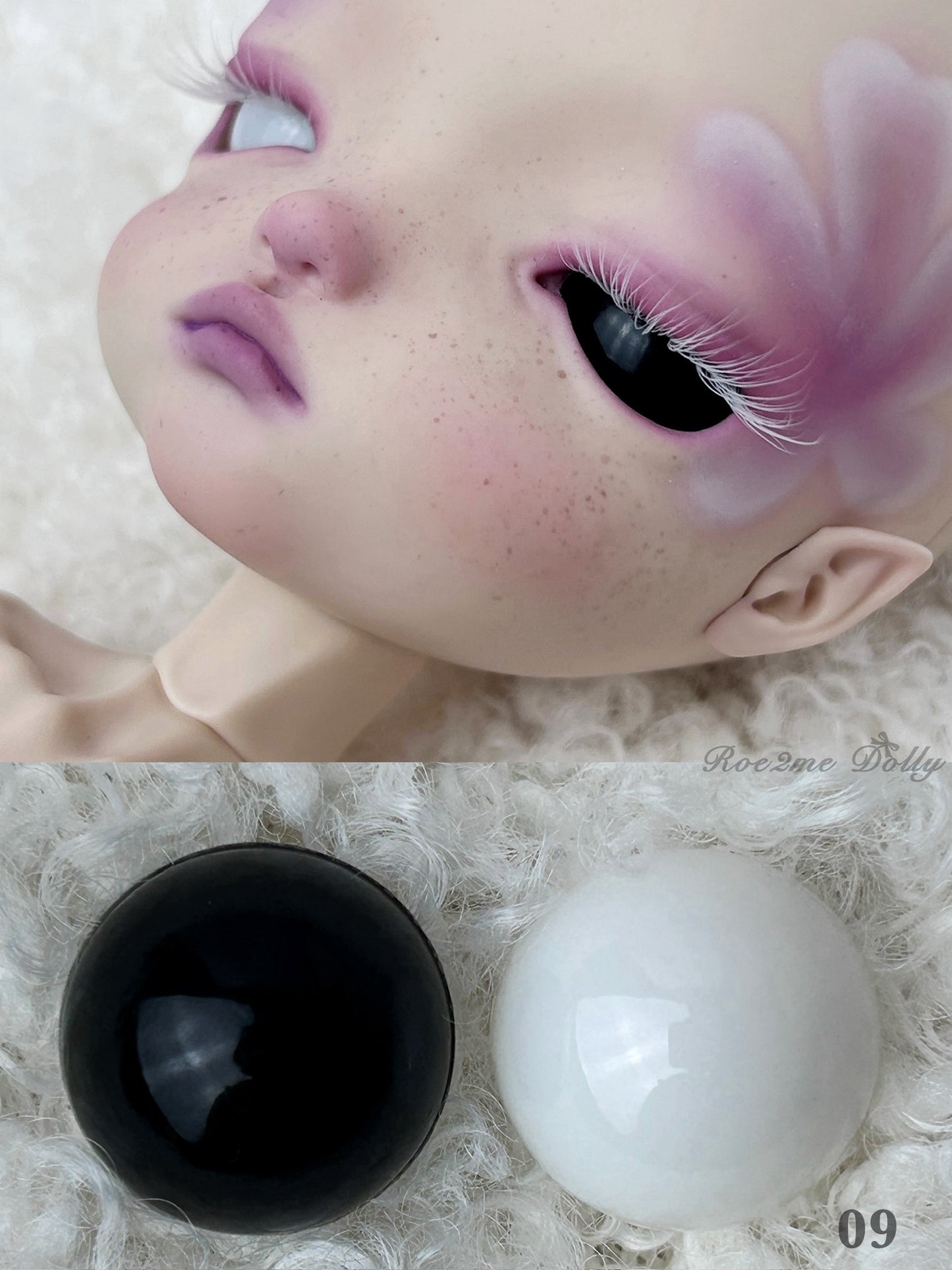 ♡₊˚BJD 18mm Plaster Replaceable Eyes by Roe2me Dolly - Roe2me Dolly