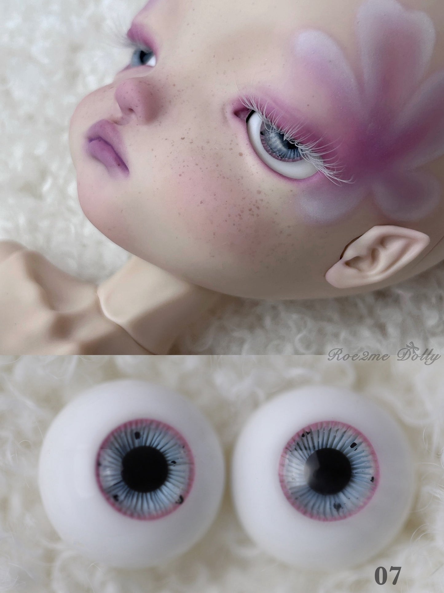 ♡₊˚BJD 18mm Plaster Replaceable Eyes by Roe2me Dolly - Roe2me Dolly