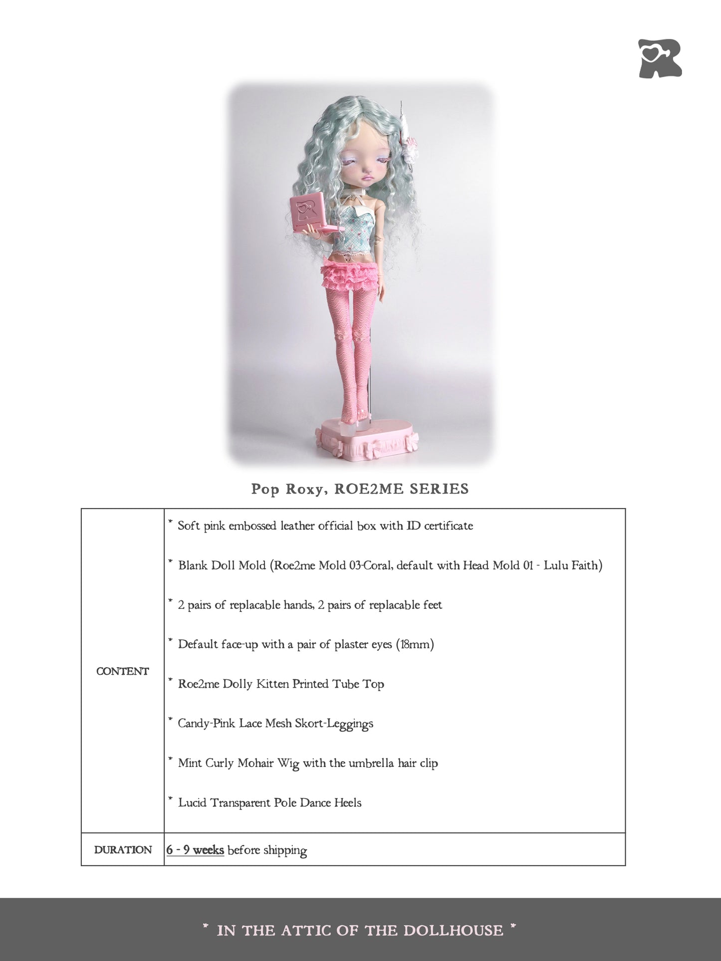 ʚɞ ⁺ Fullsets-Pop Roxy