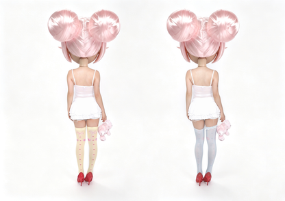 ♡₊˚Top de malla estampado "Piercing Me" de Roe2me Dolly x Dotyears 