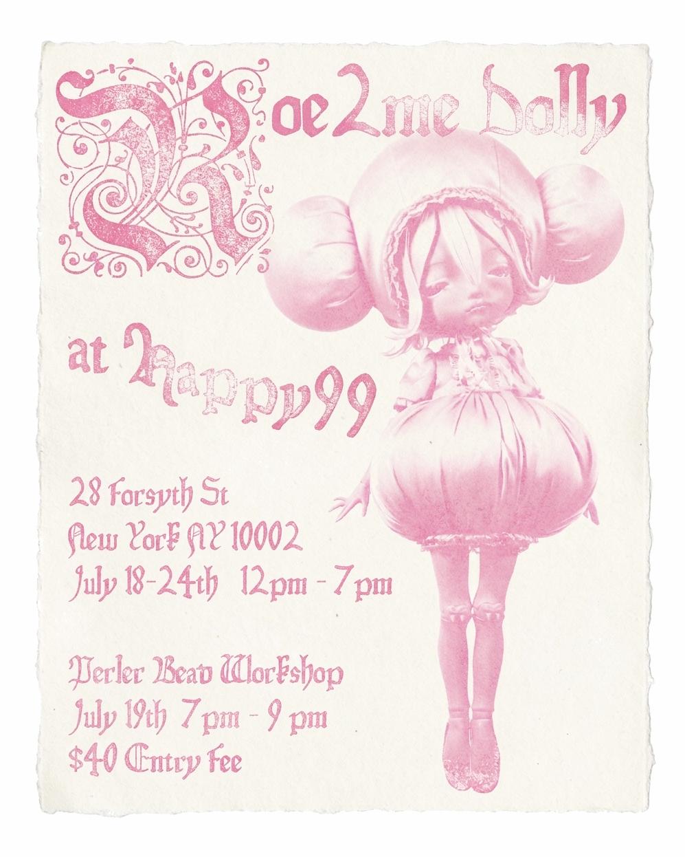 Roe2me Dolly x Happy99 WORKSHOP ticket