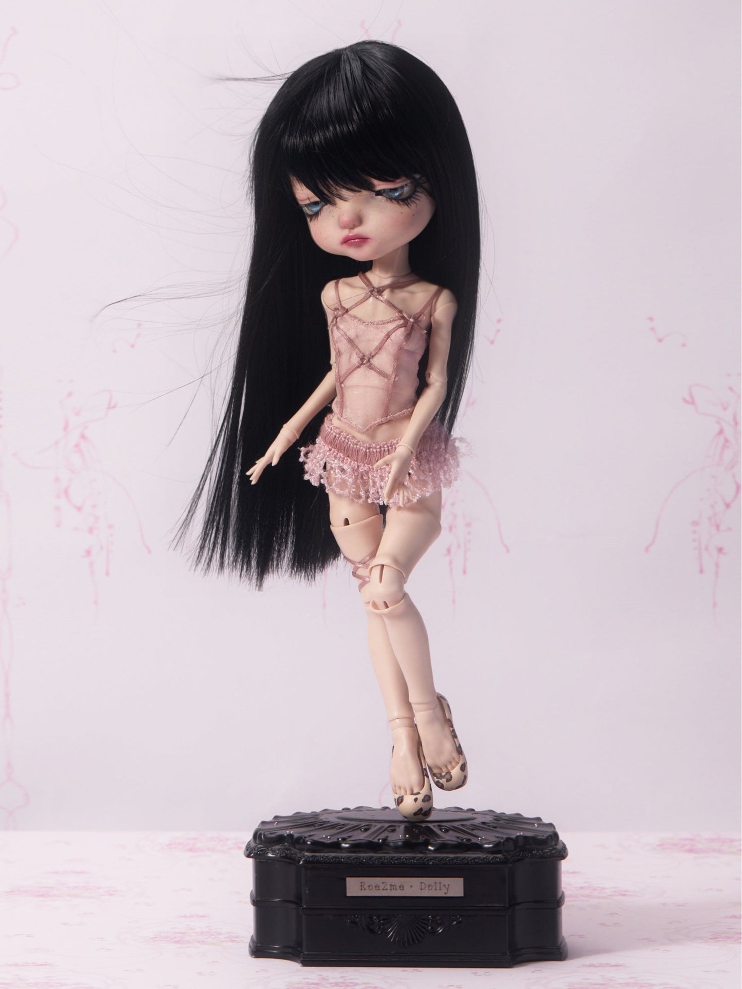 ʚɞ ⁺ "Bubble Love" 100% Handmade Pinky Balletcore Suits - Roe2me Dolly