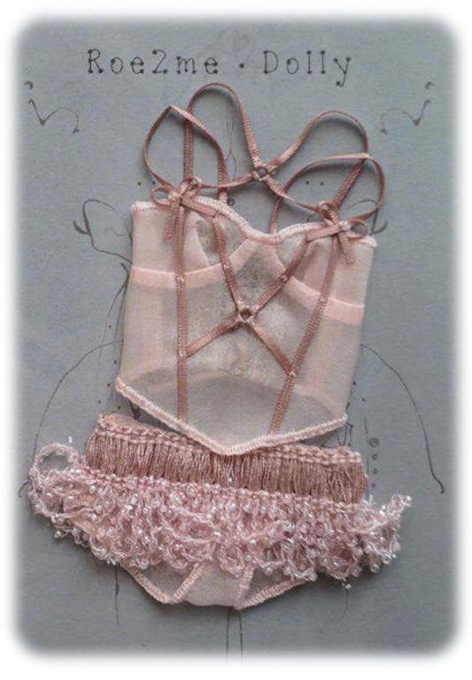 ʚɞ ⁺ "Bubble Love" 100% Handmade Pinky Balletcore Suits - Roe2me Dolly