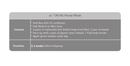 ʚɞ ⁺ OOAK-Nectar Blush
