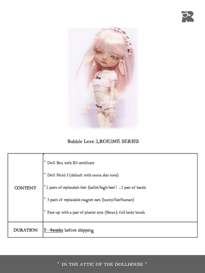 ʚɞ ⁺ Fullsets-Bubble Love Ⅱ
