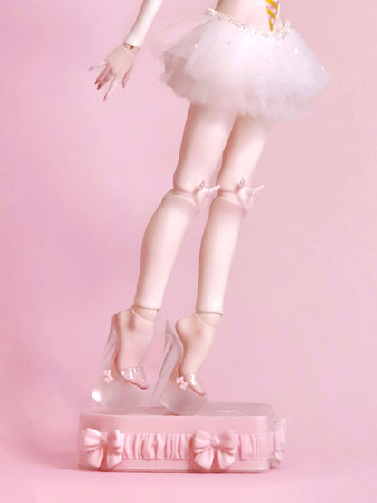 ʚɞ ⁺ Lucid Transparent Pole Dance Heels