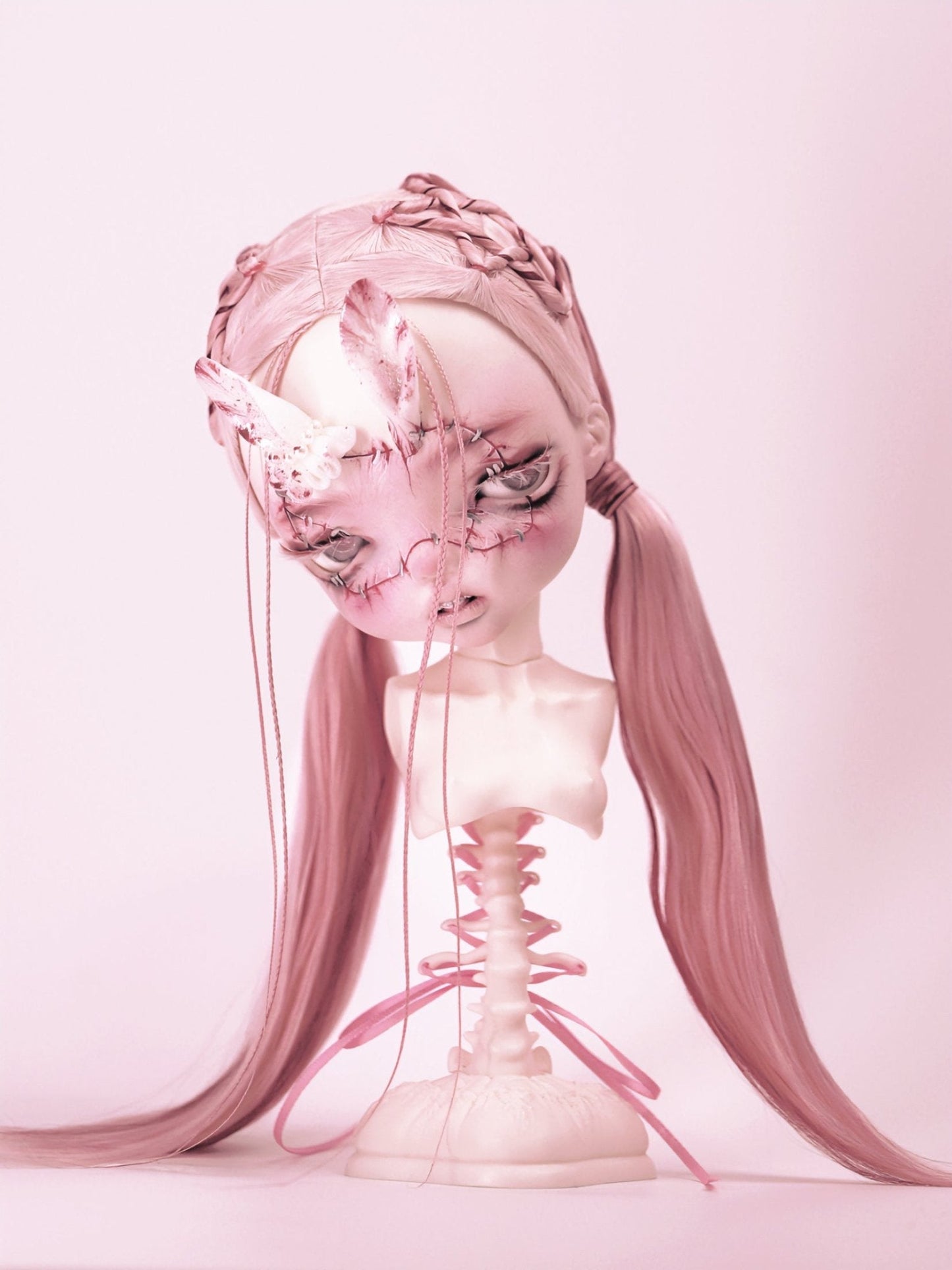 ʚɞ ⁺ OOAK - Ruby Rabid Bunny Set - Roe2me Dolly