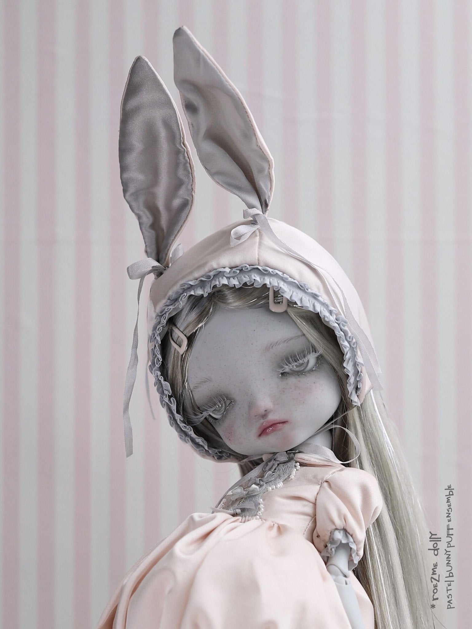 ʚɞ ⁺ “Pastel Bunny” Puff Dress set - Roe2me Dolly