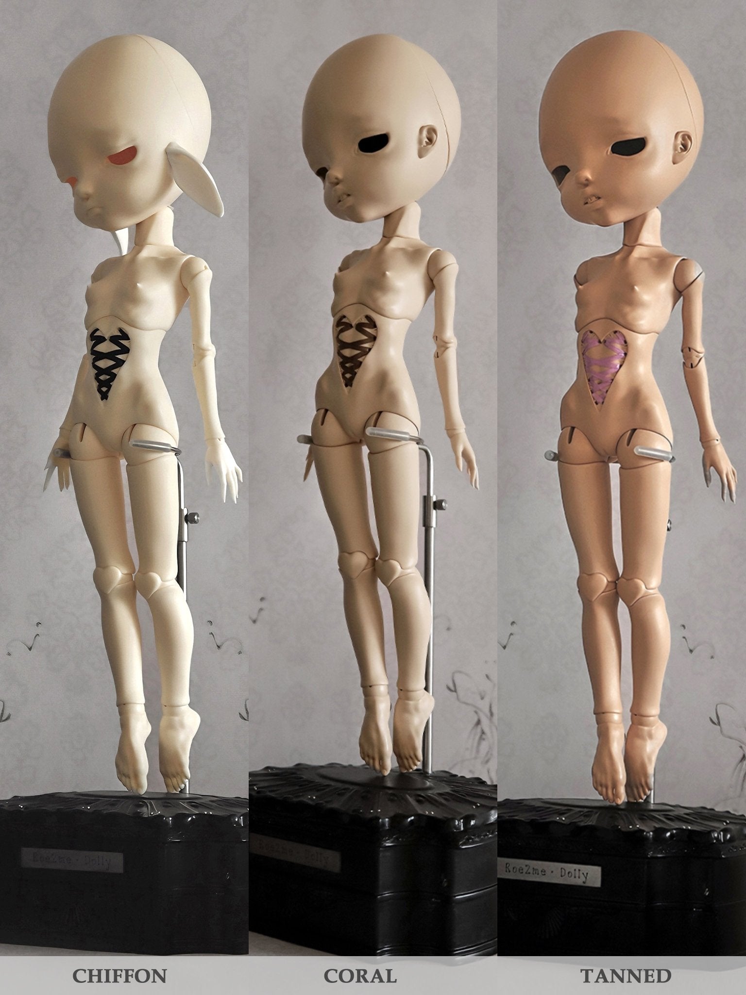 ʚɞ ⁺ Roe2me Dolly Blank Doll Mold 03 - Roe2me Dolly