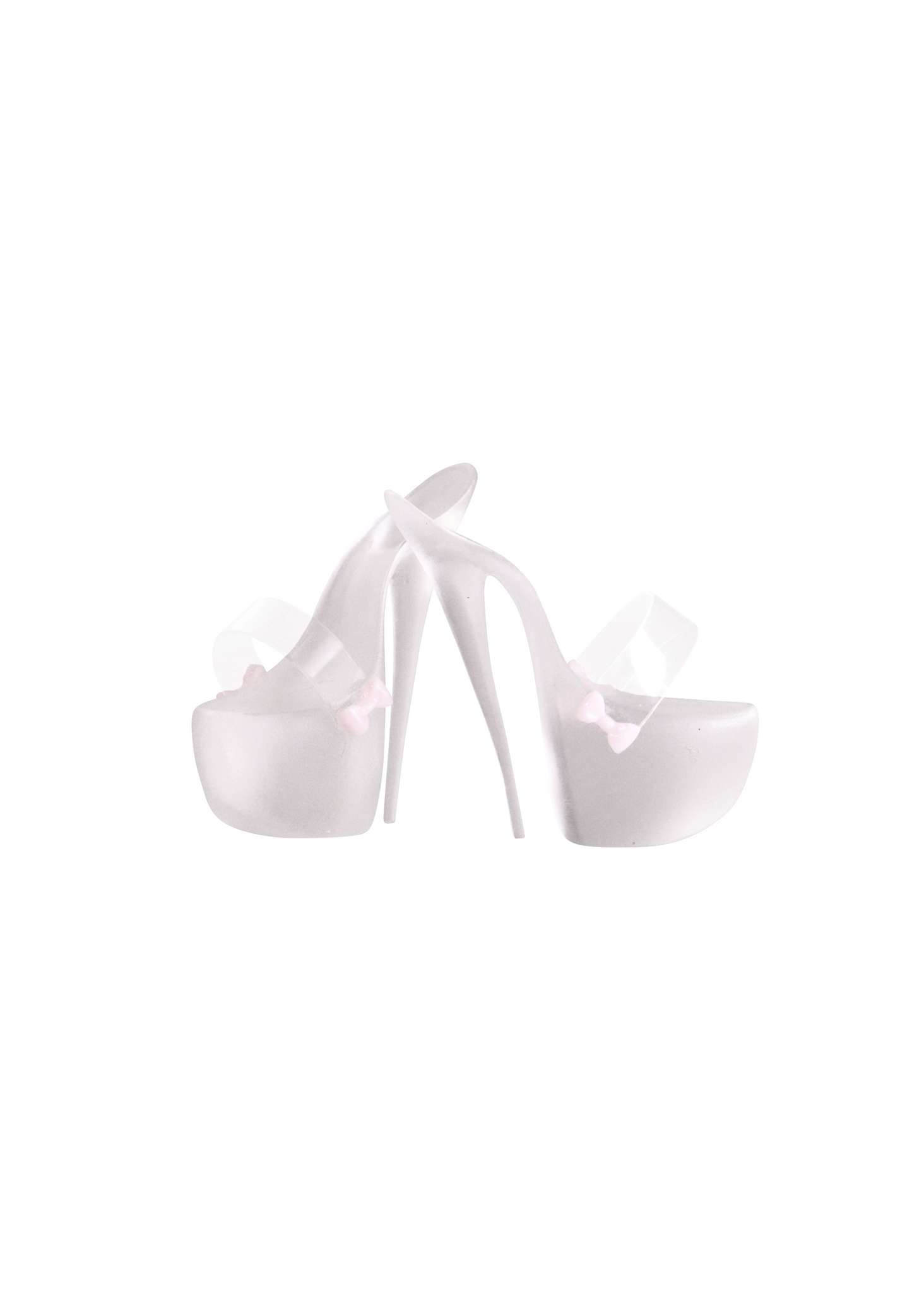 ʚɞ ⁺ Lucid Transparent Pole Dance Heels
