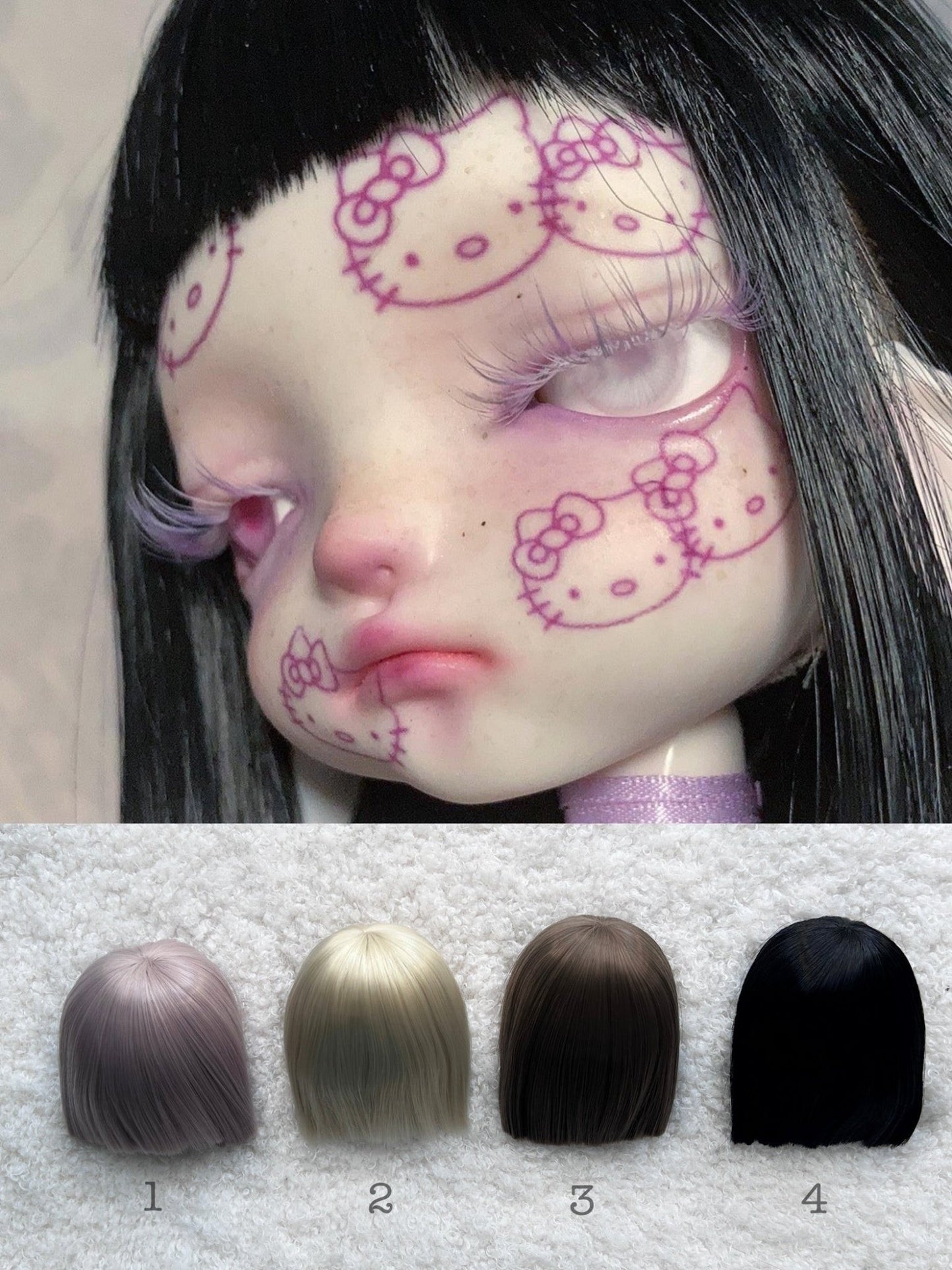 ʚɞ ⁺ Straight Fiber Wig 02 - Roe2me Dolly