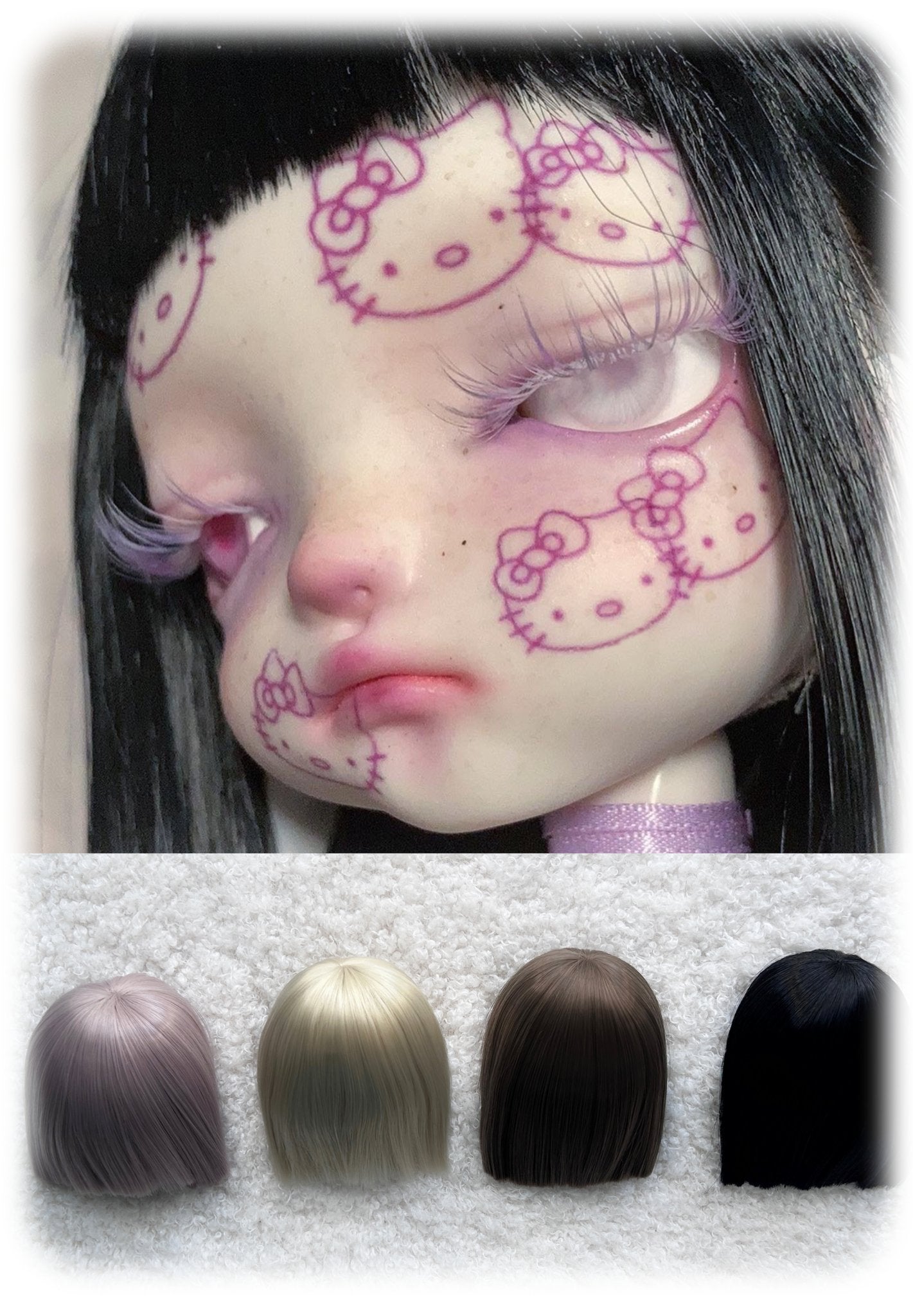 ʚɞ ⁺ Straight Fiber Wig 02 - Roe2me Dolly