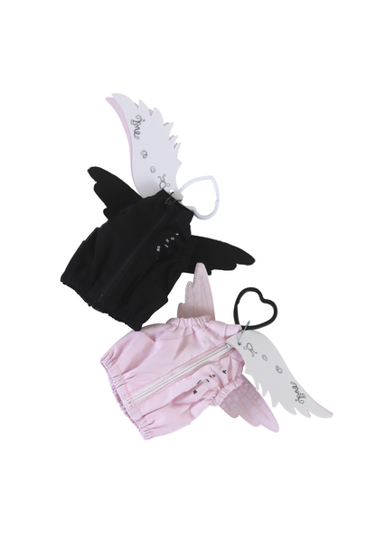 ♡₊˚Roe2me Dolly x VeniceW 1/6 mini Wing Vest Keychain